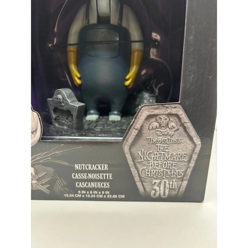 Disney Nightmare Before Christmas 30th Behemoth Nutcracker 9in New In Box
